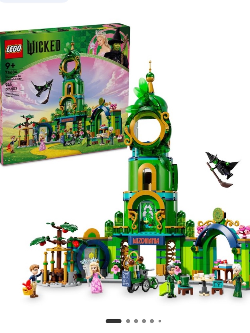 Lego Wicked Welcome to Emerald City Plaza Building Set Brand new! 75684